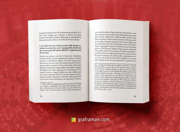 Mockup interno del libro