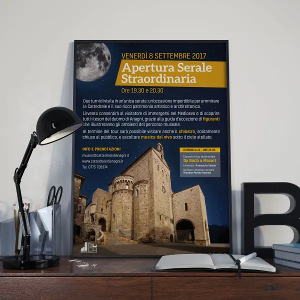 Mockup della locandina.