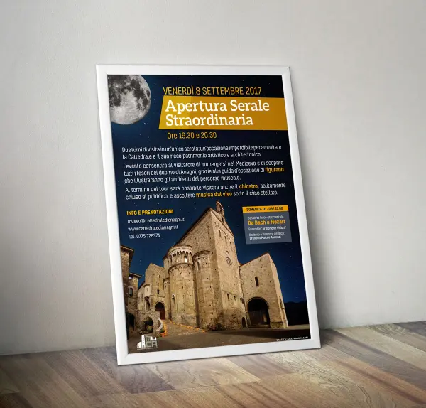 Mockup della locandina.