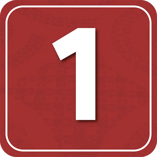 Pannello numerico "1" del percorso museale - Graframan
