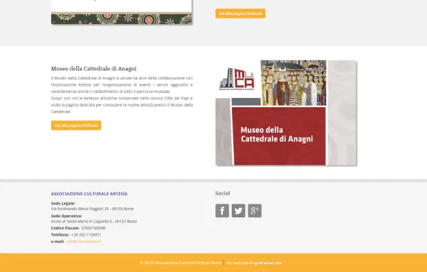 Home page del sito