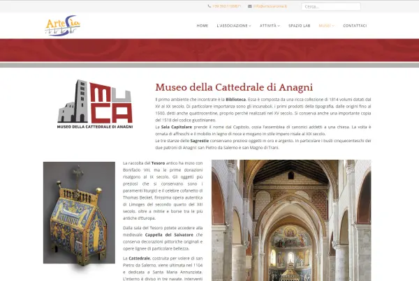 Pagina Museo Cattedrale di Anagni