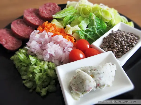 Gli ingredienti della ricetta
