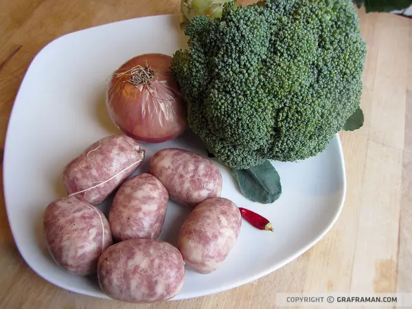 Gli ingredienti della ricetta